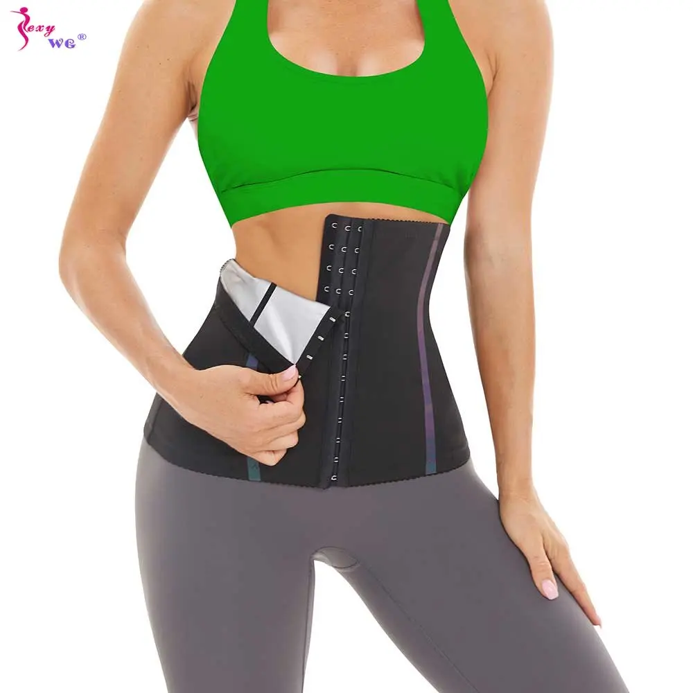 

SEXYWG Waist Trainer for Women Sweat Belt Weight Loss Waist Cincher Sauna Girdle Band Strap Belly Control Body Shaper Corset