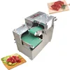 High Accuracy Fresh Chicken Breast Fish Beef Pork Meat Strip Cube Dicer Cutting Machine 2