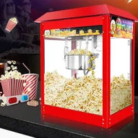 Commercial Popcorn Maker  Automatic Popcorn Machine electric popcorn machine puffing  220V 2
