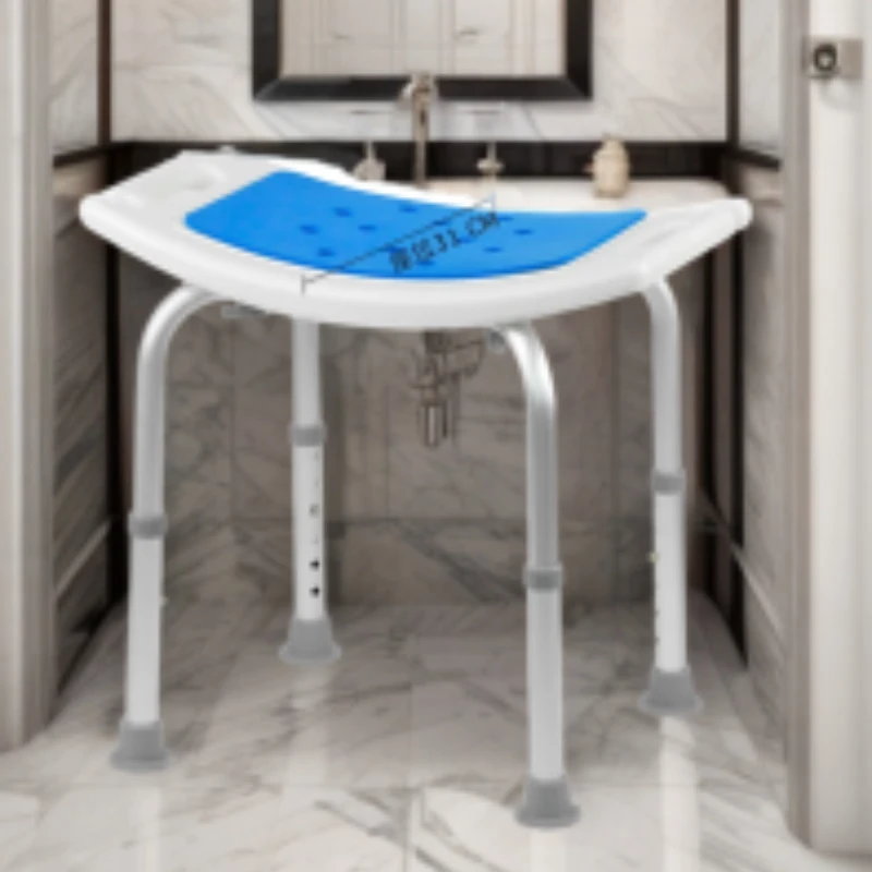 Foot Stools Bedroom Furniture Mobile Rest Bathroom Chair Folding Telescopic Stool Bed Spa Black Banco Plegable Pied Pliant