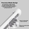 SOOCAS Electric Nose and Ear Trimmer for Man Nose Ear Hair Eyebrow Shaver Waterproof Painless Nose Hair Razor Dry Battery Use 4