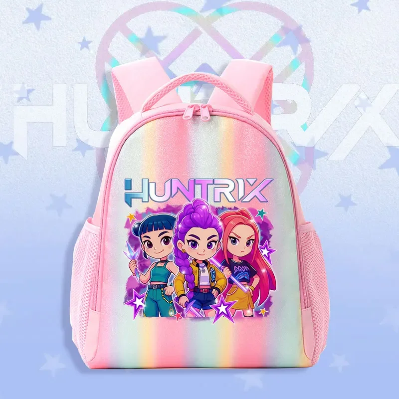Sac à Dos Scolaire Kpop Demons Hunters - Grande Capacité, Motif Rumi/Mira/Zoey, Pour Fans - 3