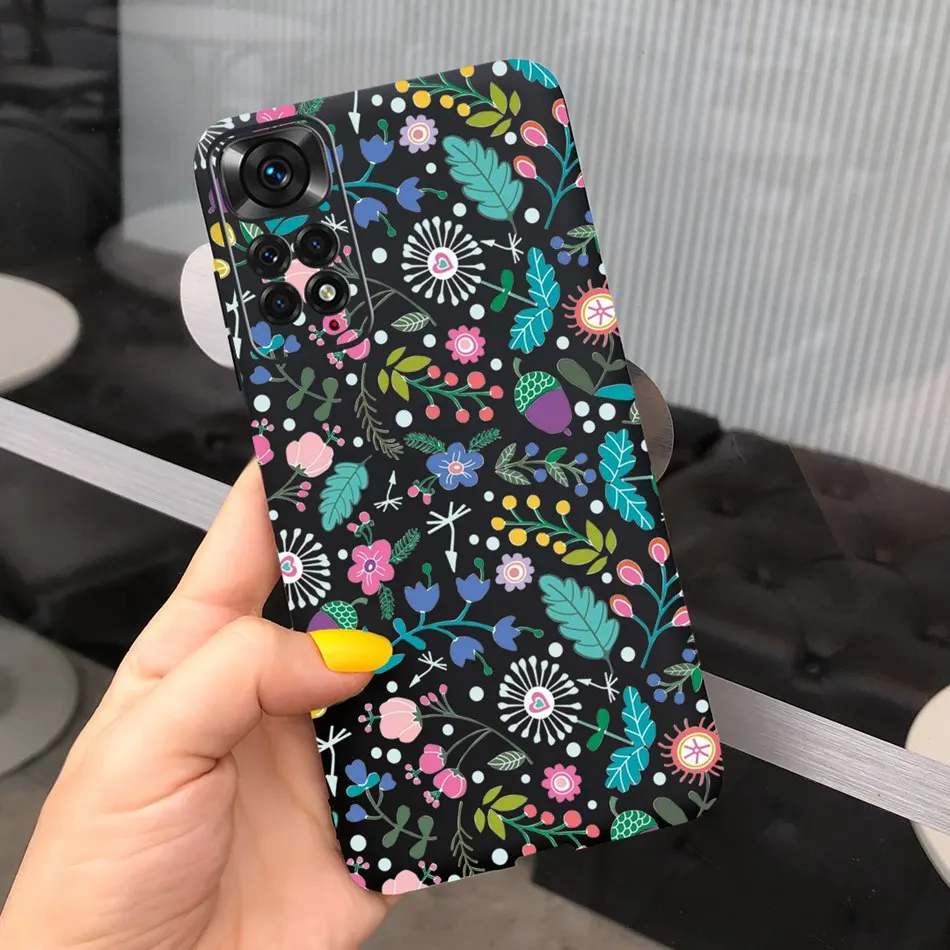 Stylish Girl Flower Silicone Soft Case Bumper
