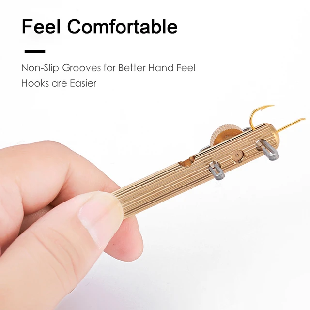 Knot Tying Fly Fishing Fishing Line Hook Knot Tying Tool Fish Hooker Tie  Made With High-strength Copper Rust-resistant - Fishing Tools - AliExpress
