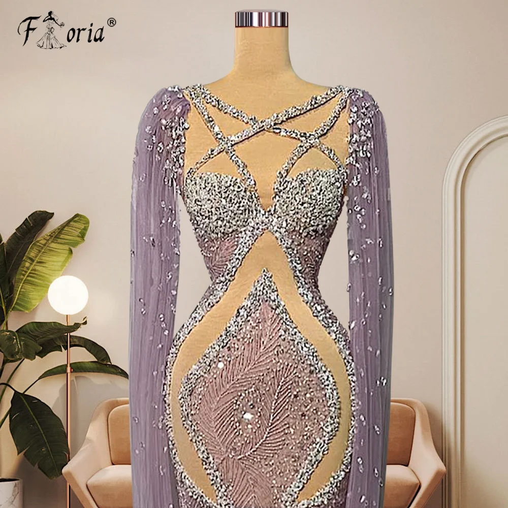 Рисунок 2 - Роскошное женское фиолетовое вечернее