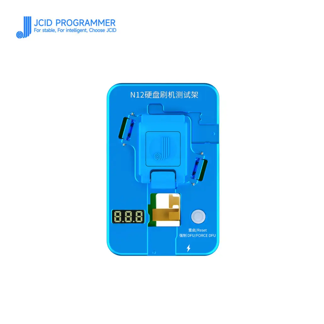 JCID Nand 복원 테스트 픽스처 N14 N13 N12 N11, 데이터 복구를 위한 iP 마더보드 칩의 고정밀 테스트
