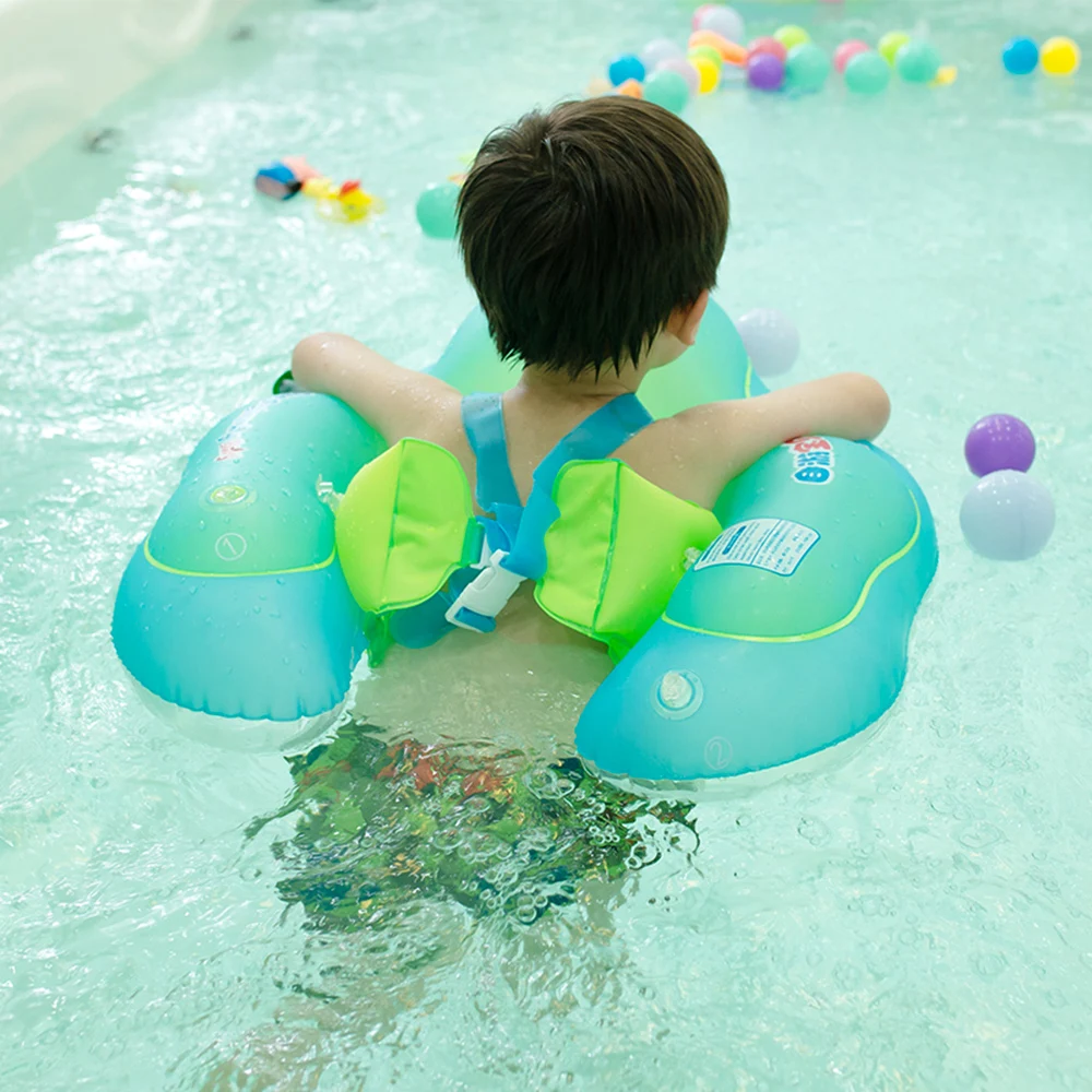 New Upgrades Cute Baby Swimming Float Inflatable Floating Kids Swim Ring Circle Bathing Summer Toys Trainer Float 3