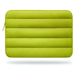 Versatile Shockproof Laptop and Tablet Sleeve - Multiple Sizes for 12.9 - 13 inch (Yellow-Green)