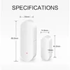 Tuya Smart WiFi Door Sensor Smart Home Open Close Detector Smartlife App Control Notification Compatible with Alexa Google Home 4 Tuya Smart WiFi Door Sensor Smart Home Open Close Detector Smartlife App Control Notification Compatible with Alexa Google Home 4