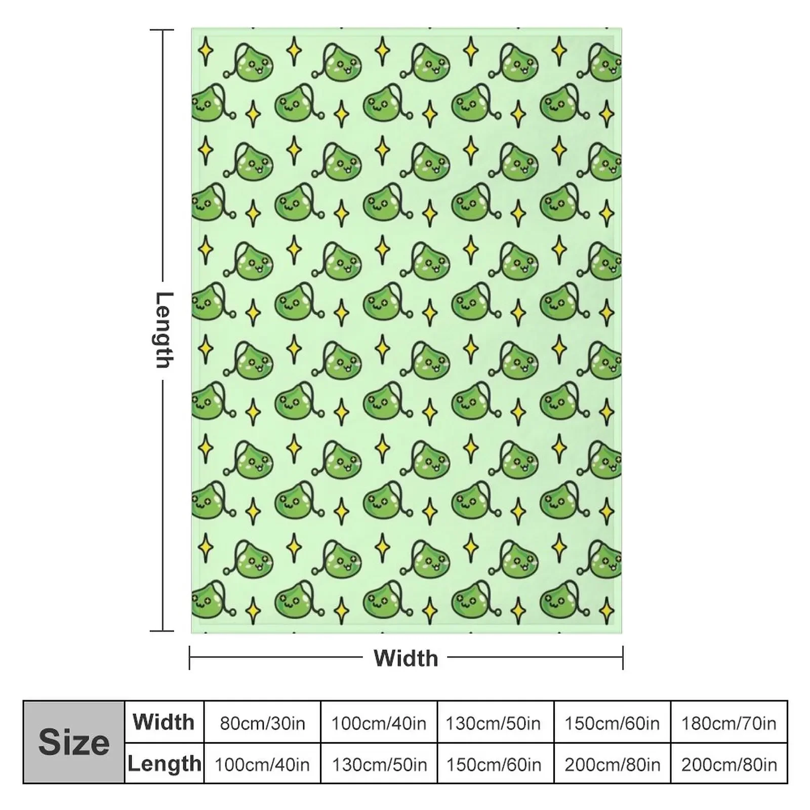 Cute Maplestory Slime Throw Blanket Multi-Purpose Sofas Blanket Fluffy 2
