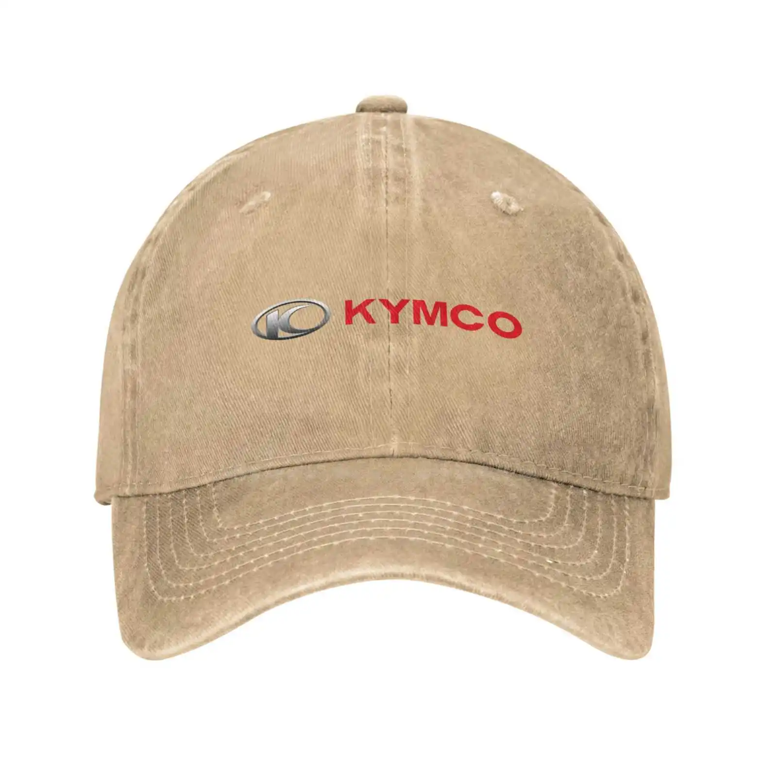 Kymco Logo Fashion quality Denim cap Knitted hat Baseball cap