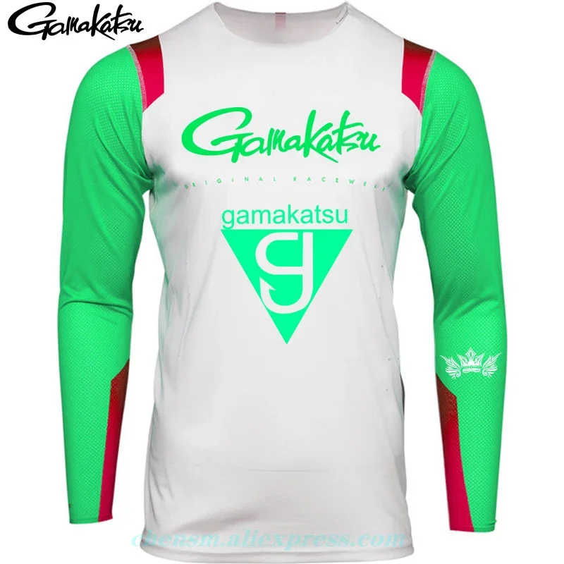 Description Picture 5 of itemGamakatsu 2024 Breathable Fishing Shirt Male Fishing Jerseys Anti-uv Long Sleeve Quick-drying Fishing Jacket Summer Fishing Suit