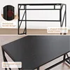 Folding Desk Writing Computer Desk for Home Office, No-Assembly Study Office Desk Foldable Table 5