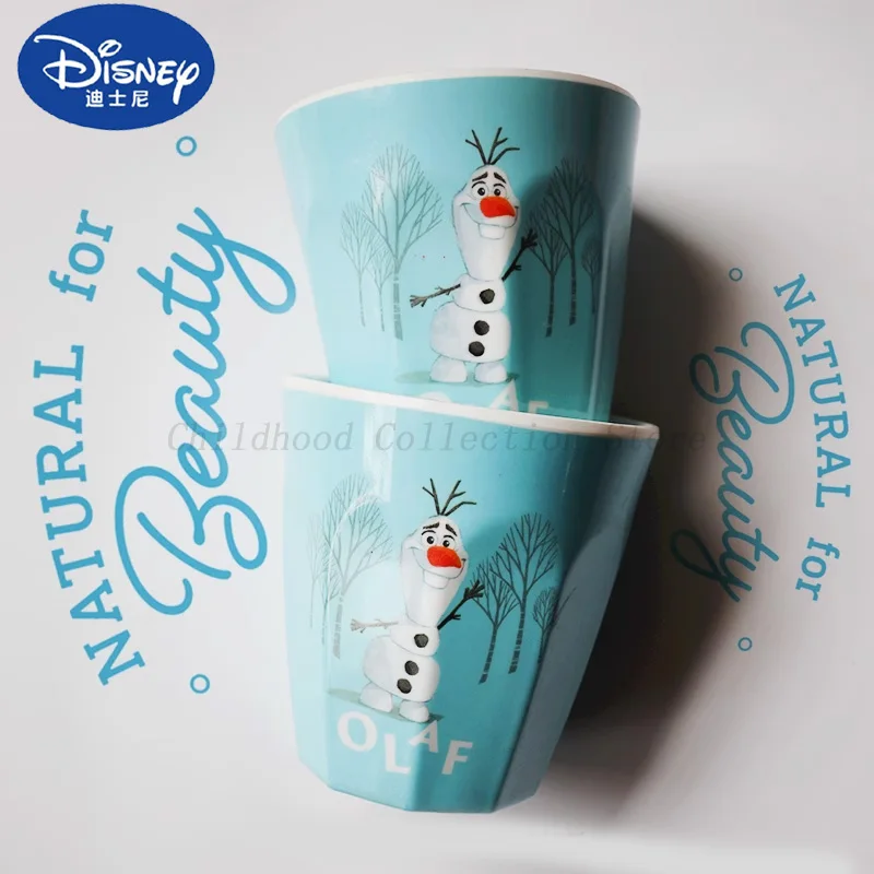 2 Pz/Set Kawaii Disney Frozen Olaf Action Figure Toys Tazza Di Melamina Tazza Di Caffè Al Latte Carino Frozen Olaf Regalo Di Compleanno Per Bambini Ra