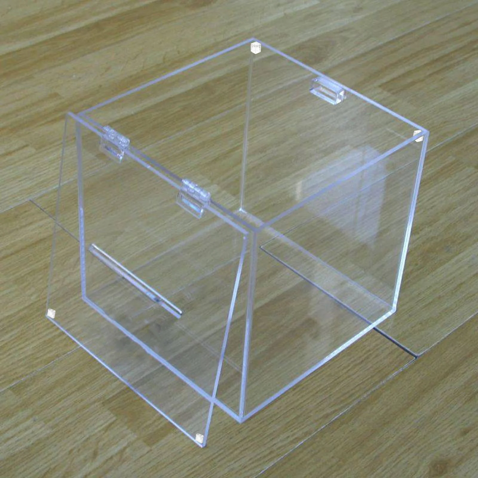 Transparent Lock Buckle Clear Door Latches Strong Catches Acrylic Cabinet