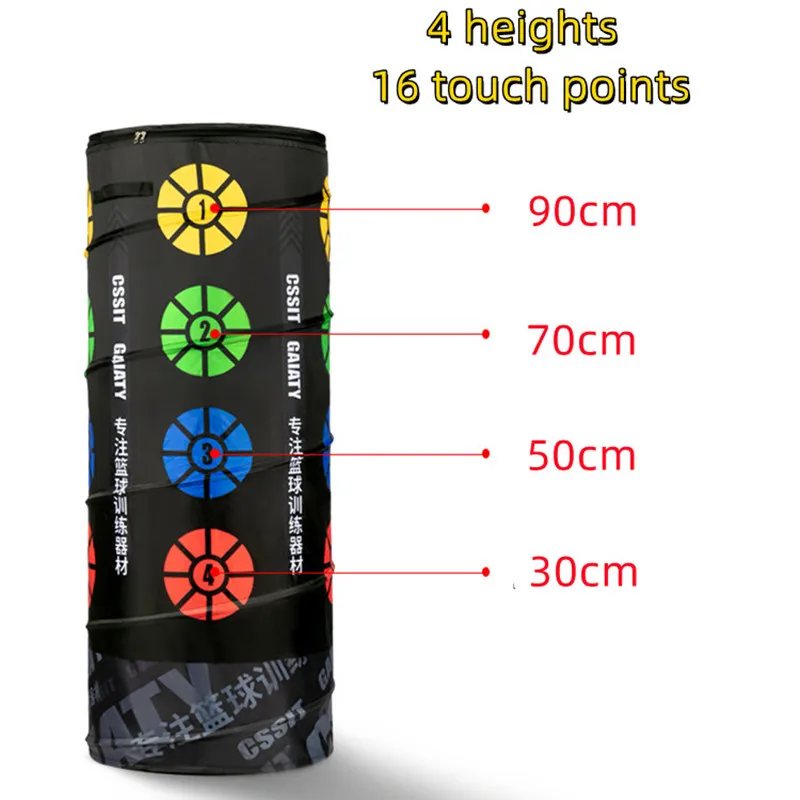 Basketball Crossover Training Folding Tube Inflatable Wall