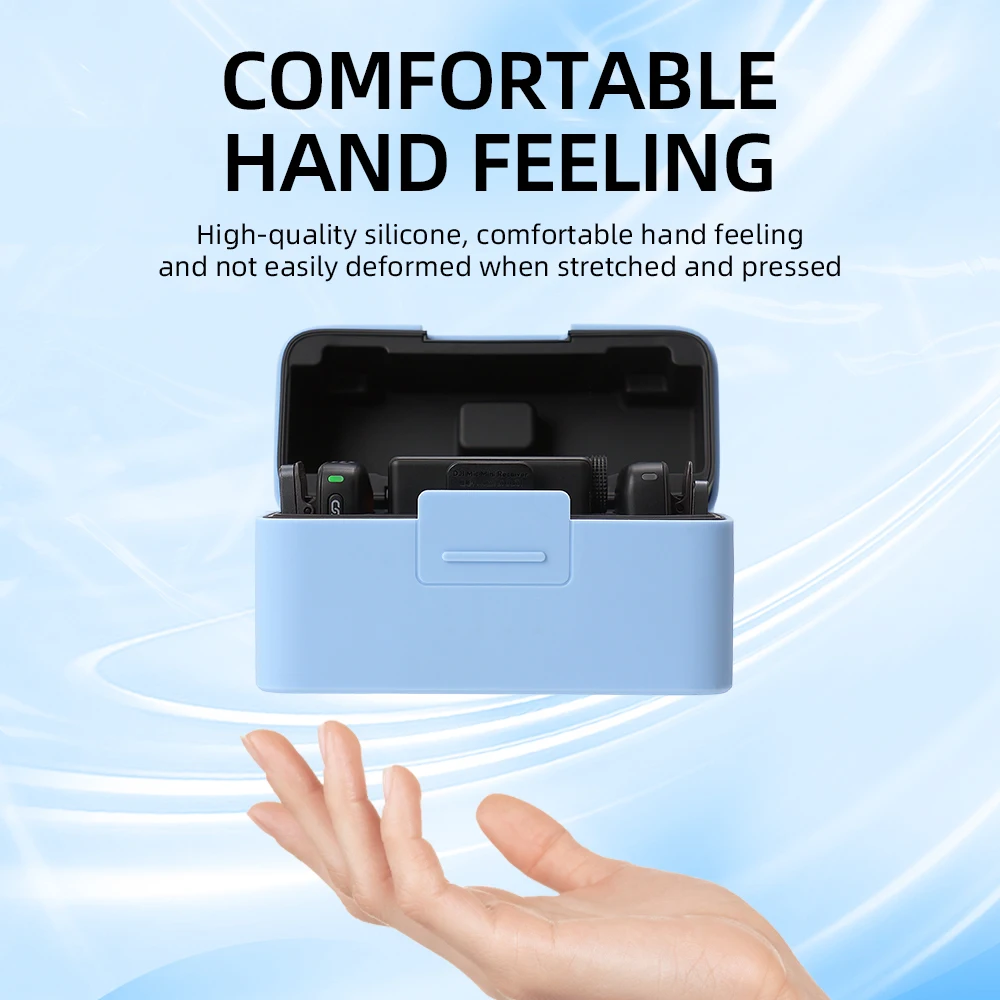 Premium Silicone Protective Case for DJI Mic Mini - Scratch and Dust Resistant, Fully Enclosed Design
