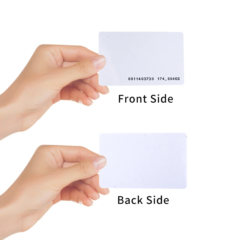 10pcs TK4100 125kHz RFID Cards RFID Proximity ID Cards Token Tag Key Card for Access Control System and Attendance 3