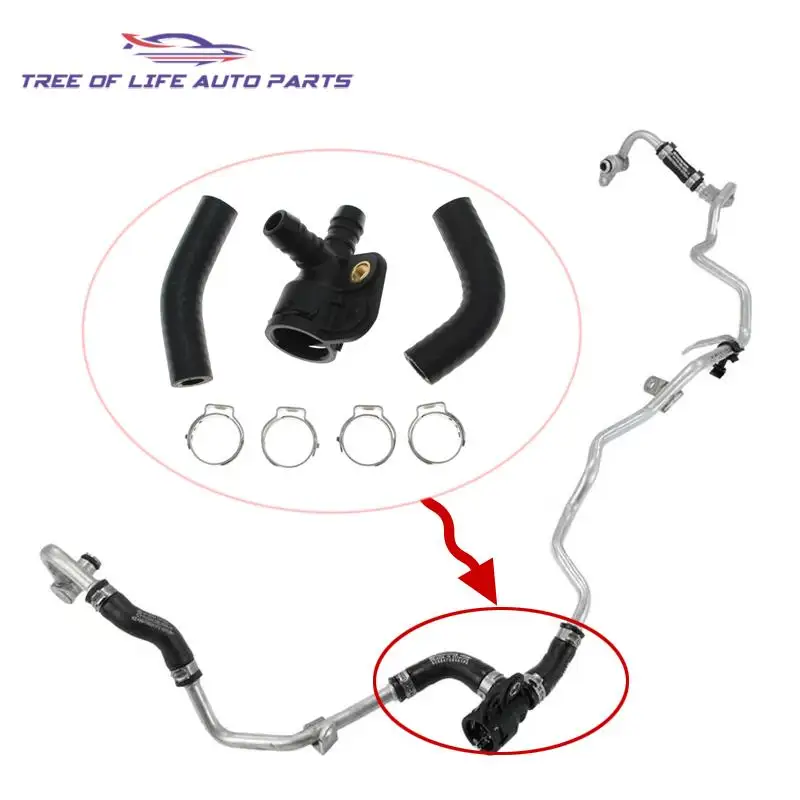 A2762006651 2762006651 Coolant Return Line Connector For Mercedes