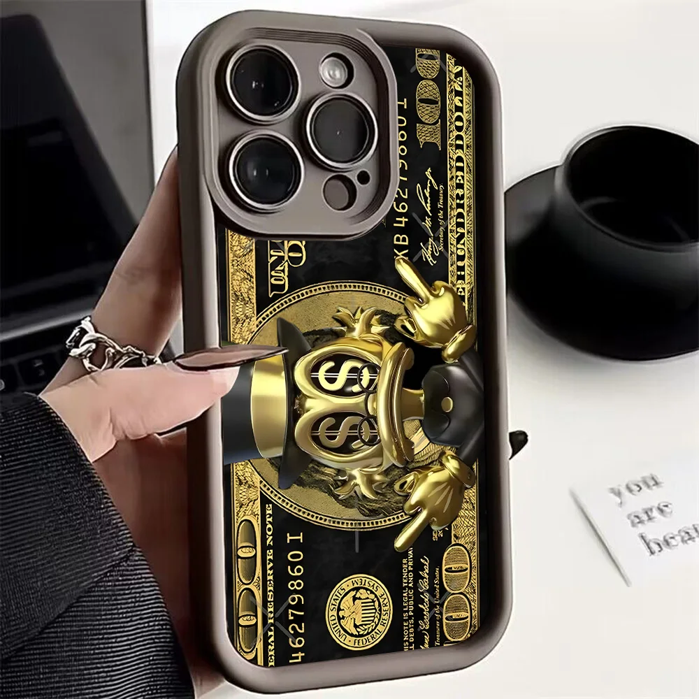 Stylish USD Dollar Design Soft TPU Phone Case - Premium Back Cover