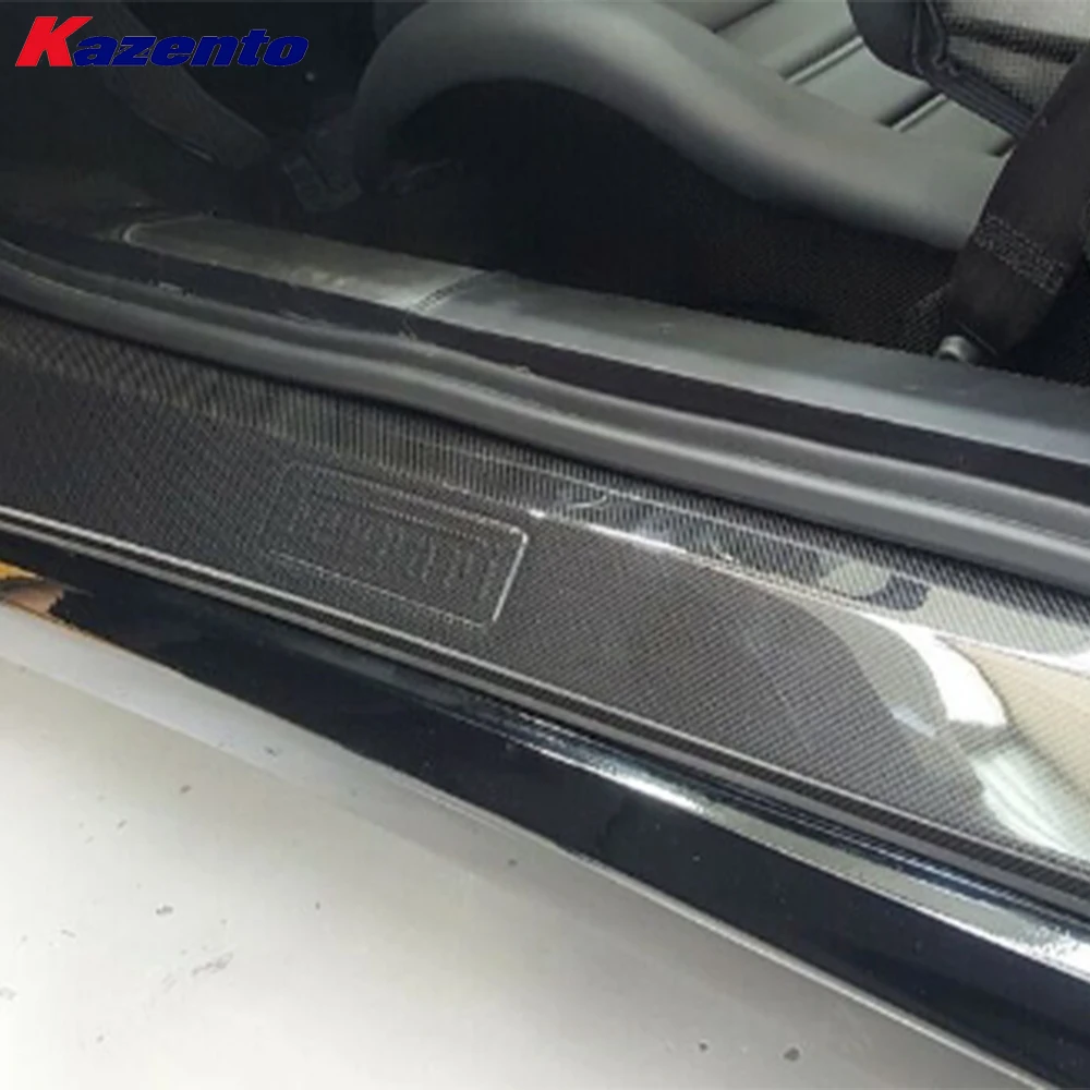 Ferrari F430 F360 3K 일반 KZ 유형 탄소 섬유 하단 도어 씰 패널 플레이트