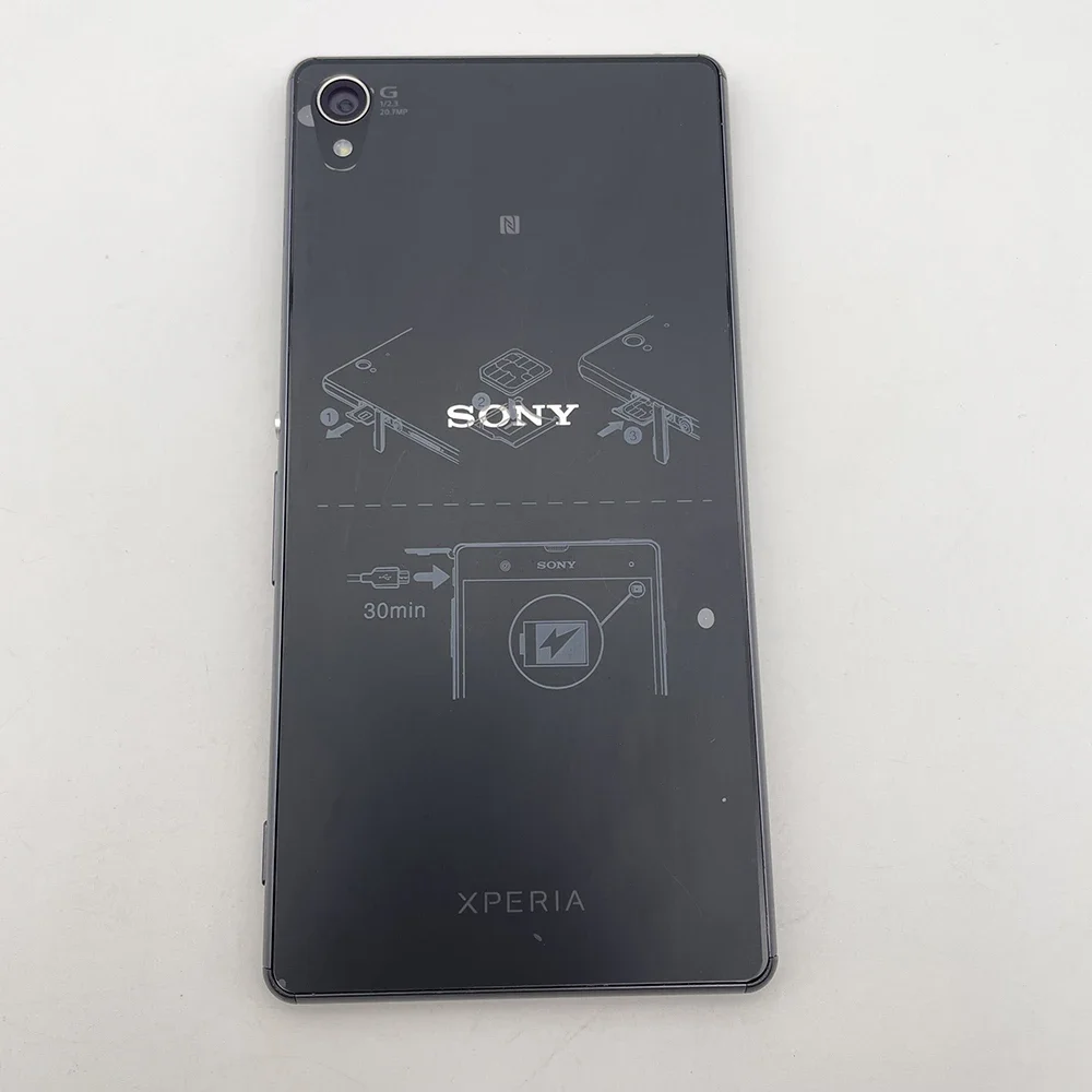 Sony Xperia Z3 D6603  Original Unlocked 4G 16GB 3GB RAM Android Cell Phone 20MP 5.2" Quad-Core WIFI GPS 2160p Smphone 2
