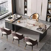 Large Drawer Asthetic Computer Table Home Set Wide Storage Gaming Desks Study Office Writing Mesa De Escritorio Office Furniture