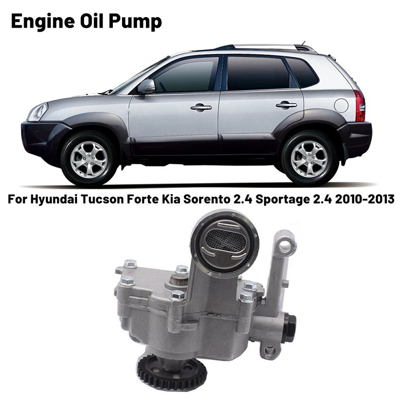 213102g011 Car Engine Oil Pump For Hyundai Tucson Forte Kia Sorento 2.4 Sportage 2.4 20102013
