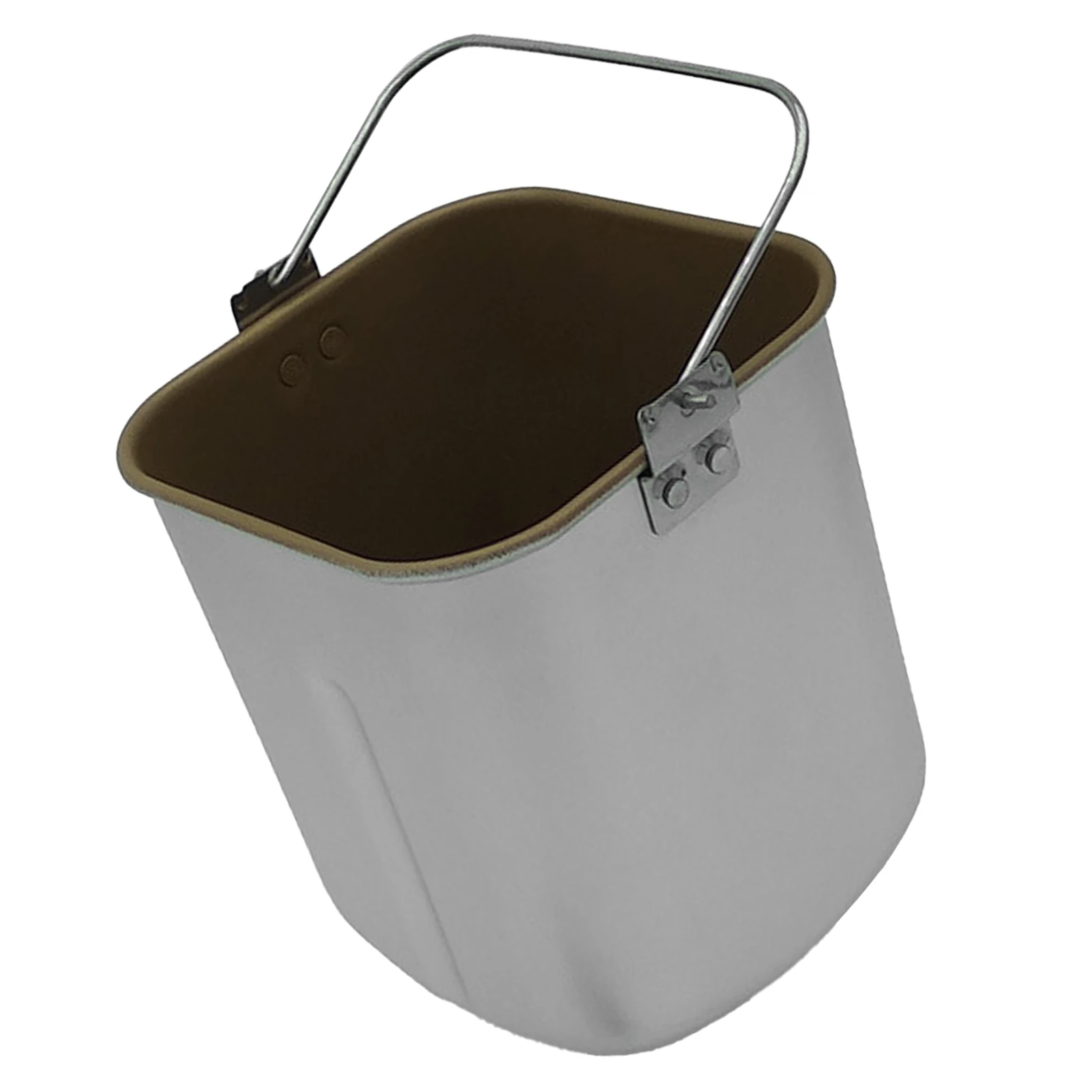 Bread Machine Mixing Bread Bucket Anti Stick Coated Aluminum Alloy Bread Machine Inner Tank for Replacement