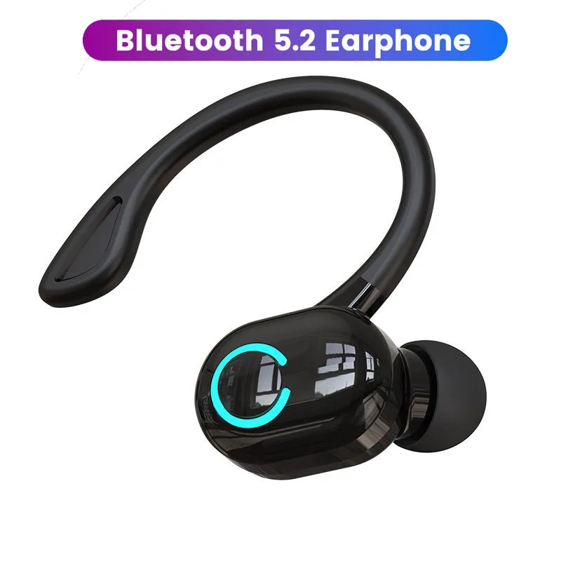 Bluetooth 5.2 Earphones Sport Headphones Wireless Earbuds Ultra-long Standby Handsfree Headset With Mic For Xiaomi Huawei Iphone - Earphones & Headphones - AliExpress - куплено
