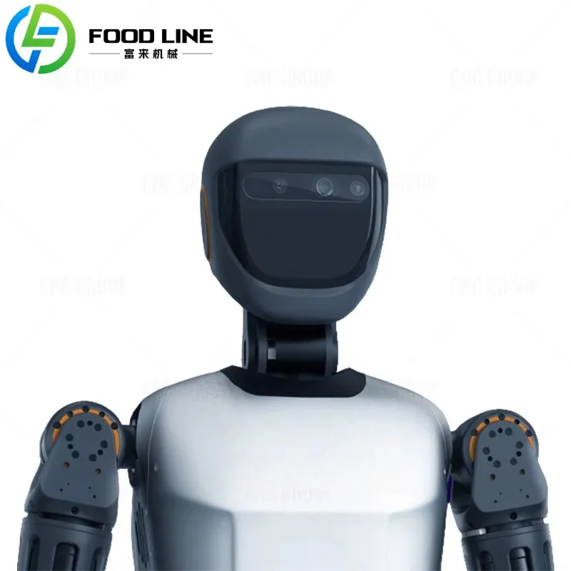 Robot umanoide AI con percezione del terreno in tempo reale e controllo del movimento completo del corpo per l'automazione industriale - immagine 5