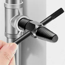 Broken Wire Extractor Faucet Damaged Bolts Wire Pipe Remover Double-head Water Pipe Triangle Valve Tap Bolt Remover Tools