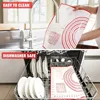 Silicone Baking Mat Kneading Pad Dough Mat Pizza Cake Dough Maker Kitchen Cooking Grill Non-Stick Gadgets Bakeware Pastry Mat 3