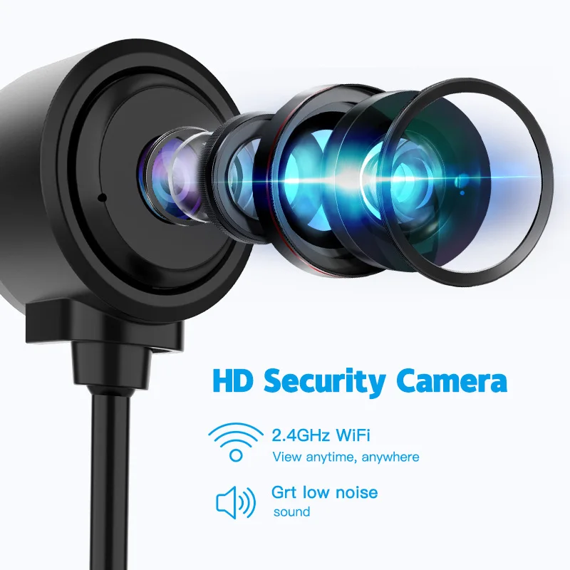 FIRSTCCTV Wireless Mini WiFi Security Camera with Night Vision Motion Detection Rechargeable Battery Easy to Mount 6