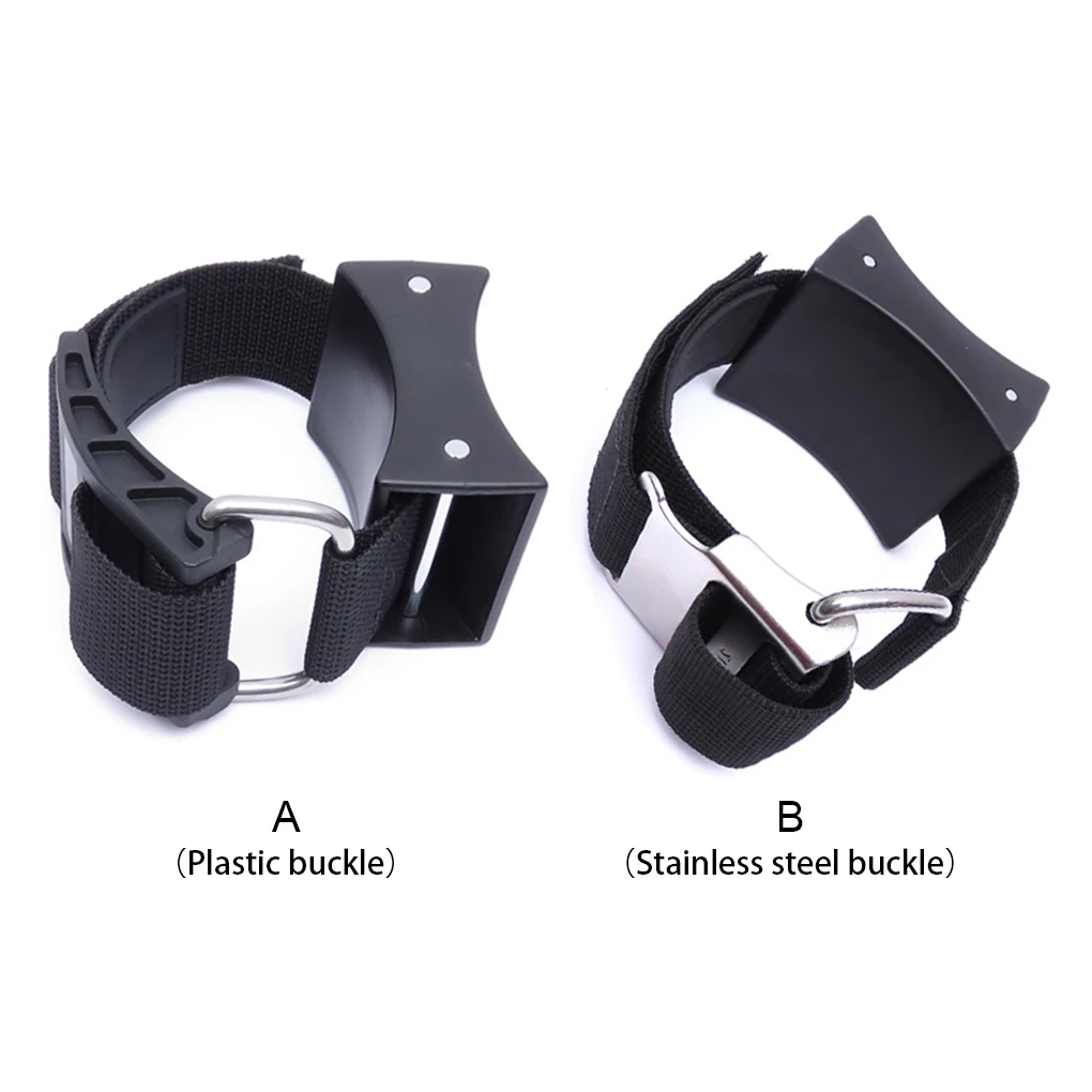 Scuba Diving Tank Band SS Quick Release Adjustable Buckle Cylinder Holder Backup Multipurpose Cam Strap SS316 Buckle sorghum chrome gas fuel tank switch trunk door release button for vw volkswagen passat b6 b7 cc jetta eos 35d959903b 3c0 959 903