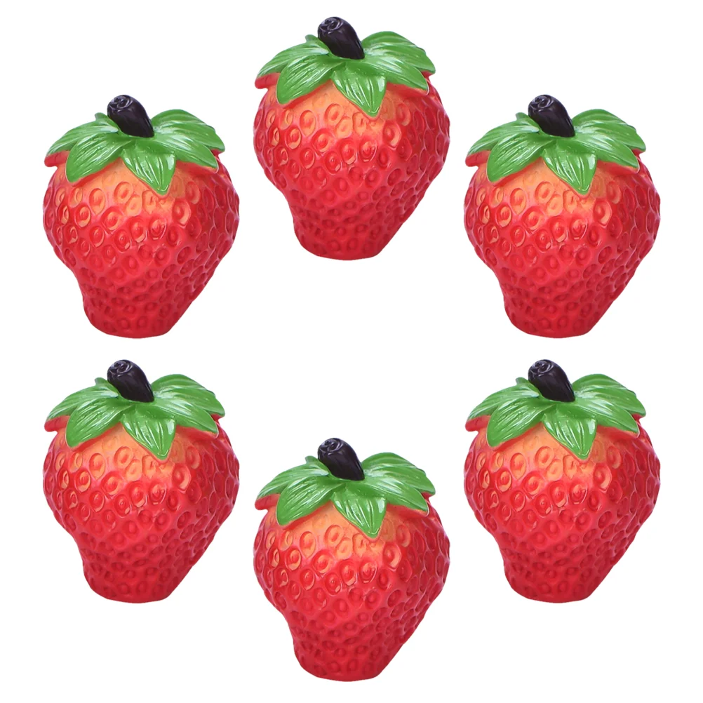 Рисунок 4 - искусственные фрукты Клубника дом