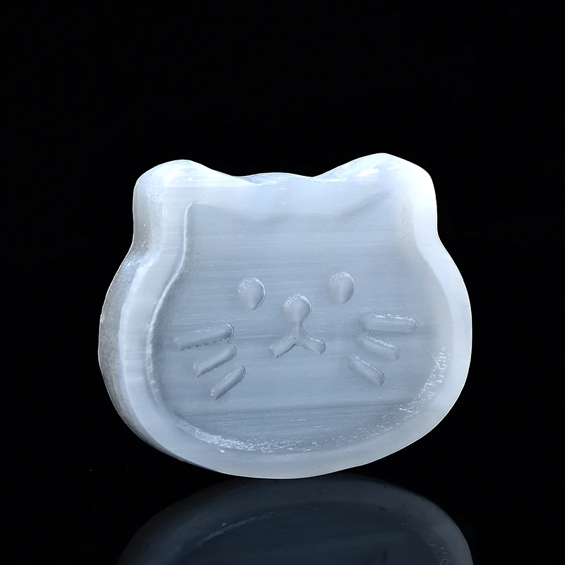 Selenite Crystal Bowl Plate 2