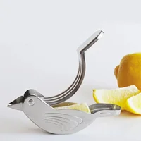 Bird Lemon Wedge Squeezer Anti Corrosion Hand Press Orange Juicer Handheld Portable Metal Citrus Juicer Stainless Steel 2