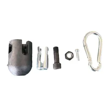 Pulley Cable Ball Stoppers Gym Machine Cable Attachments Gym Pulley Machine Cable Stopper DIY for Gym Machine Cable Weight Cable 4