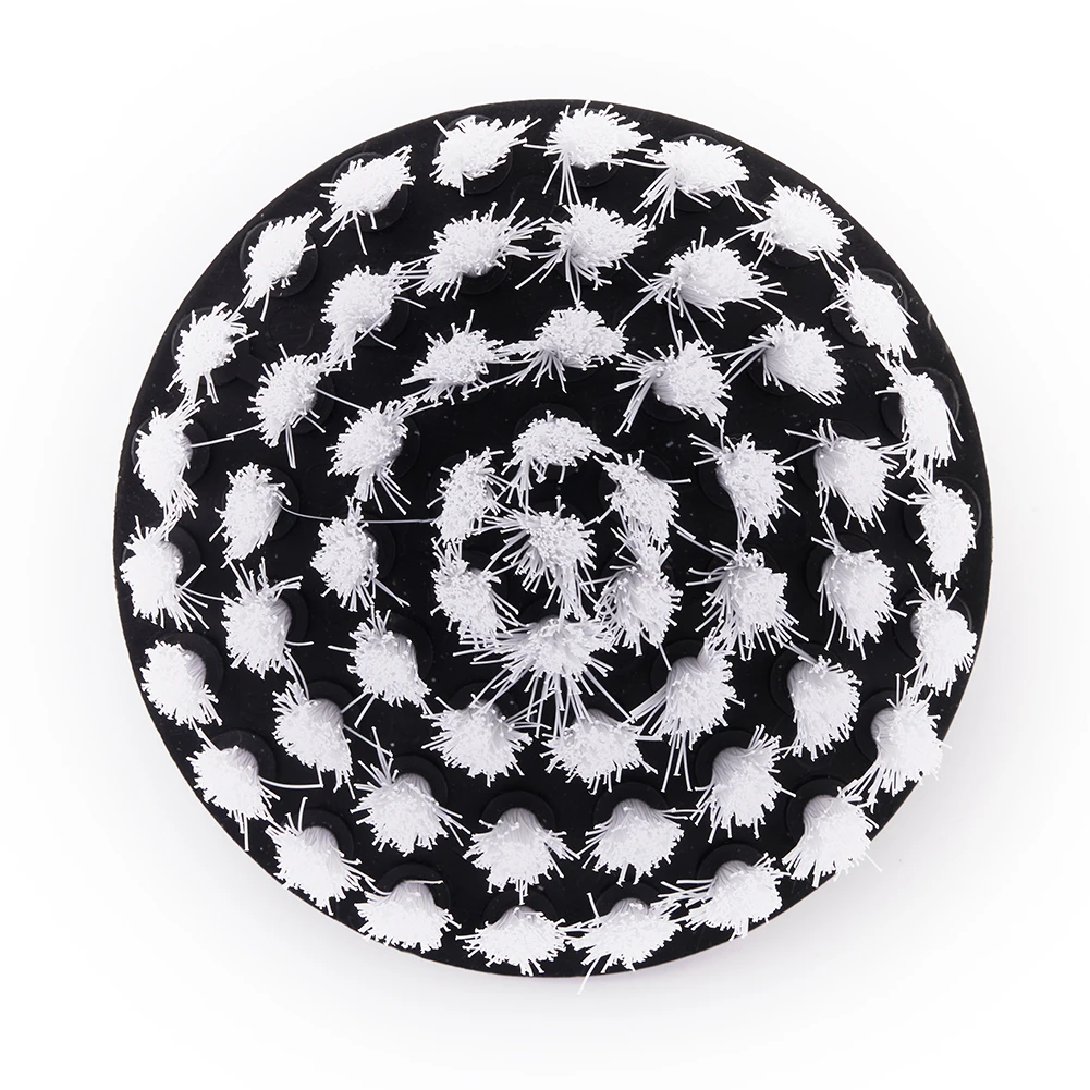 4 Inch Soft Drill Brush Attachment For Cleaning Carpet & Leather And