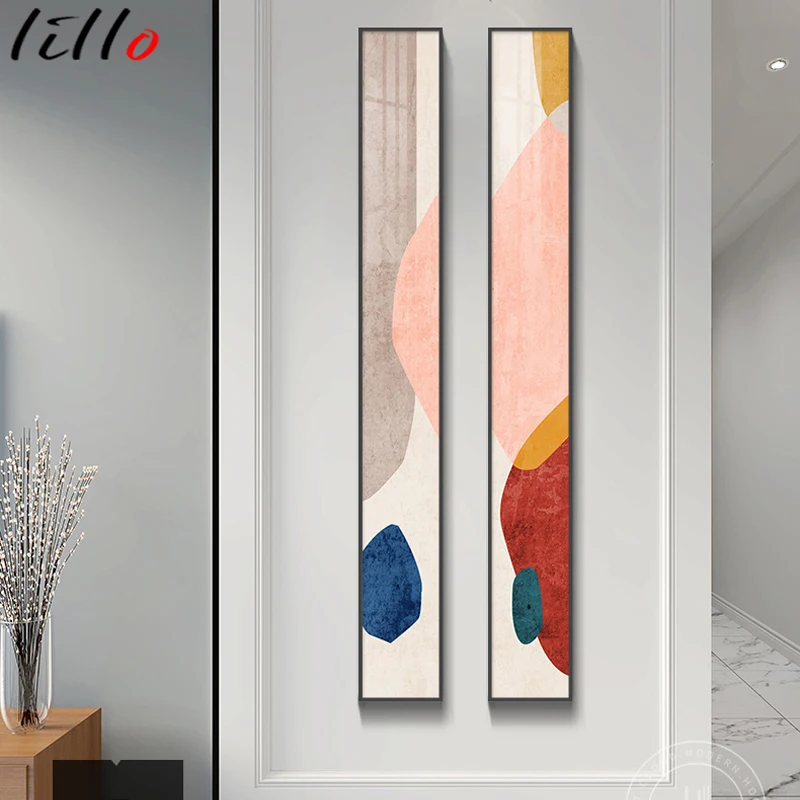 Creative Double-Sided Nordic Wall Art - Modern Minimalist Living Room & Corridor Décor