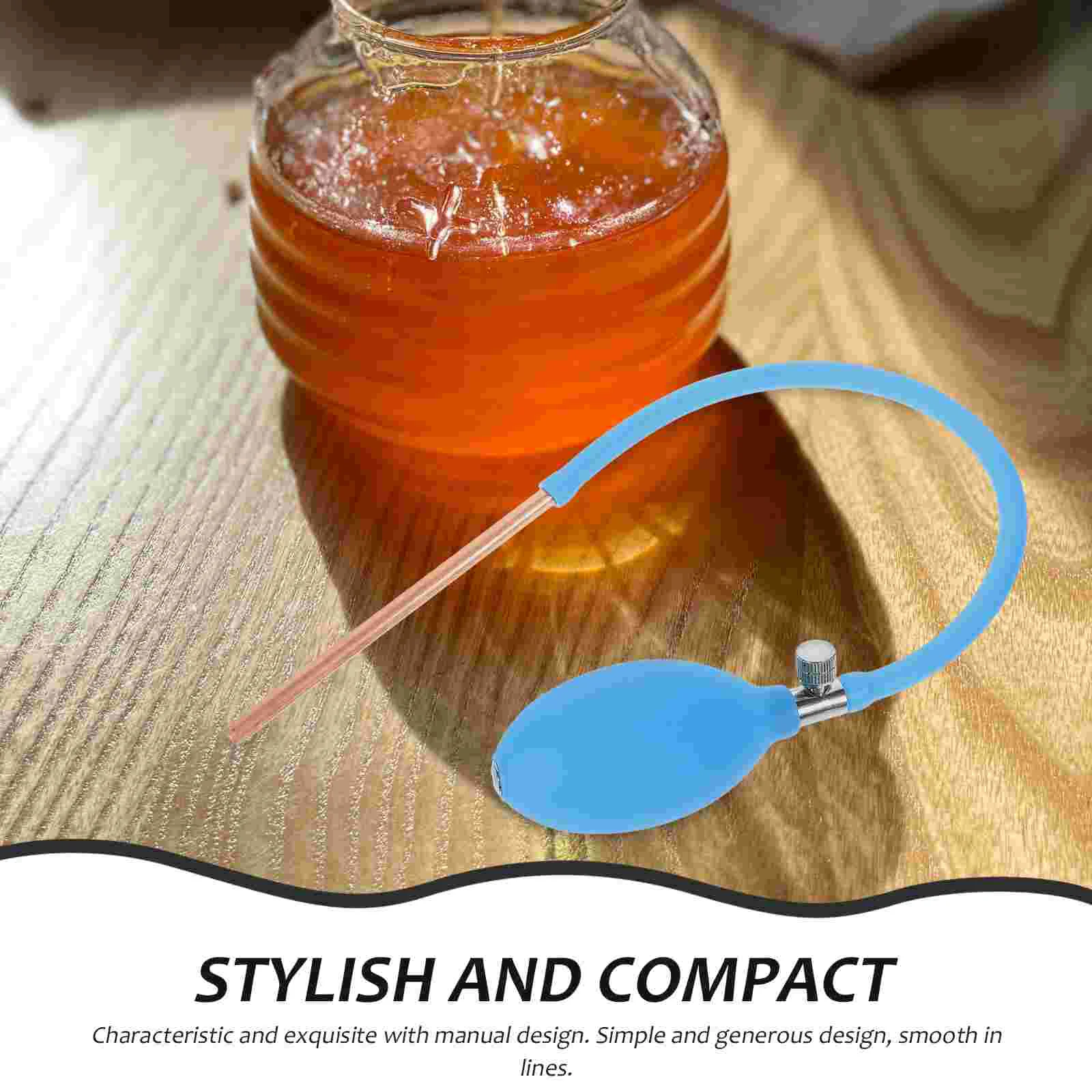 Sugar Blowing Man Mold Bakery Equipment Manual Pump Frosting Biscuit Cookie Decorating Tools Copper Emulsion Isomalt Blower - Image 4