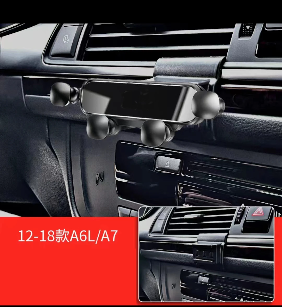 

Автомобильный держатель для телефона Audi A6 C7 C8 A7 2018 2017 2016 2015 2014 -2012, кронштейн для стайлинга автомобиля, поворотная поддержка, Мобильные аксессуары