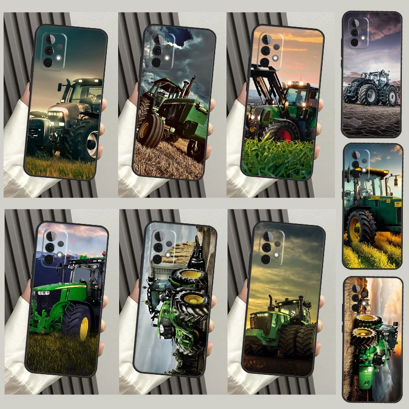 Farm Vehicle Tractor Design Protective Phone Case Cover