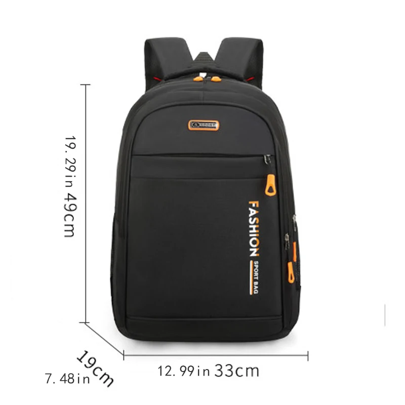 Large capacity notebook backpack, durable, super heavy, multi compartment, travel backpack, practical backpack