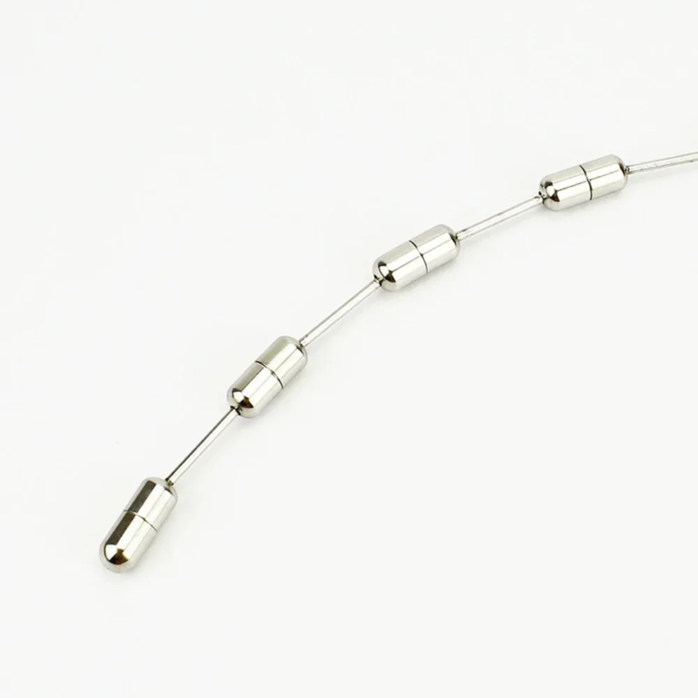 Urethral Sounding Stainless Steel Penis Plug Stretching Male Chastity Device Urethral Dilators bdsm Adult Game Sex Toys 230mm 18