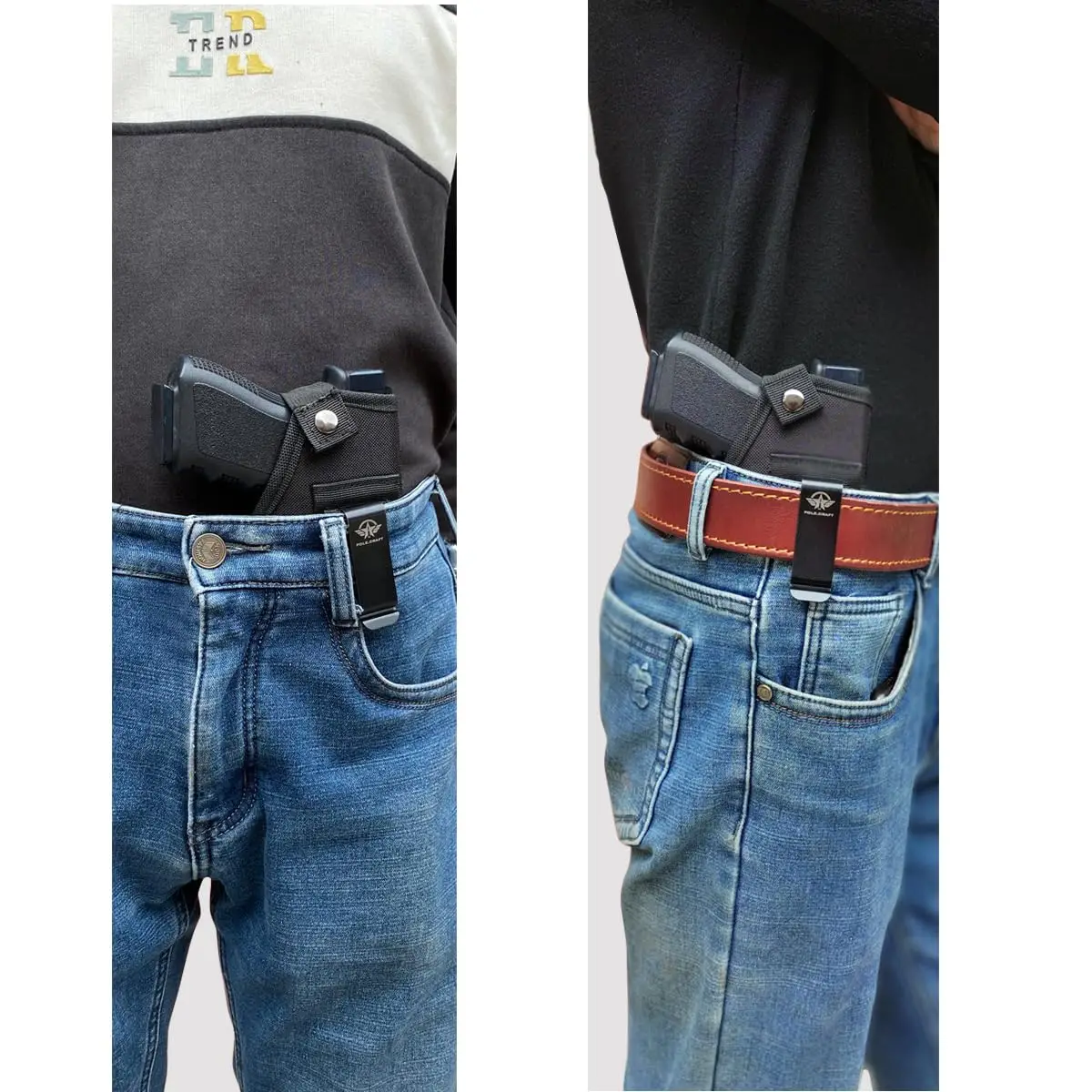 Holster with Laser for 9/40/45 Pistols Fit: Glock 19, Taurus G3, Sig Sauer P226, Smith&Wesson M&P, Ruger, Springfield,Walther 6