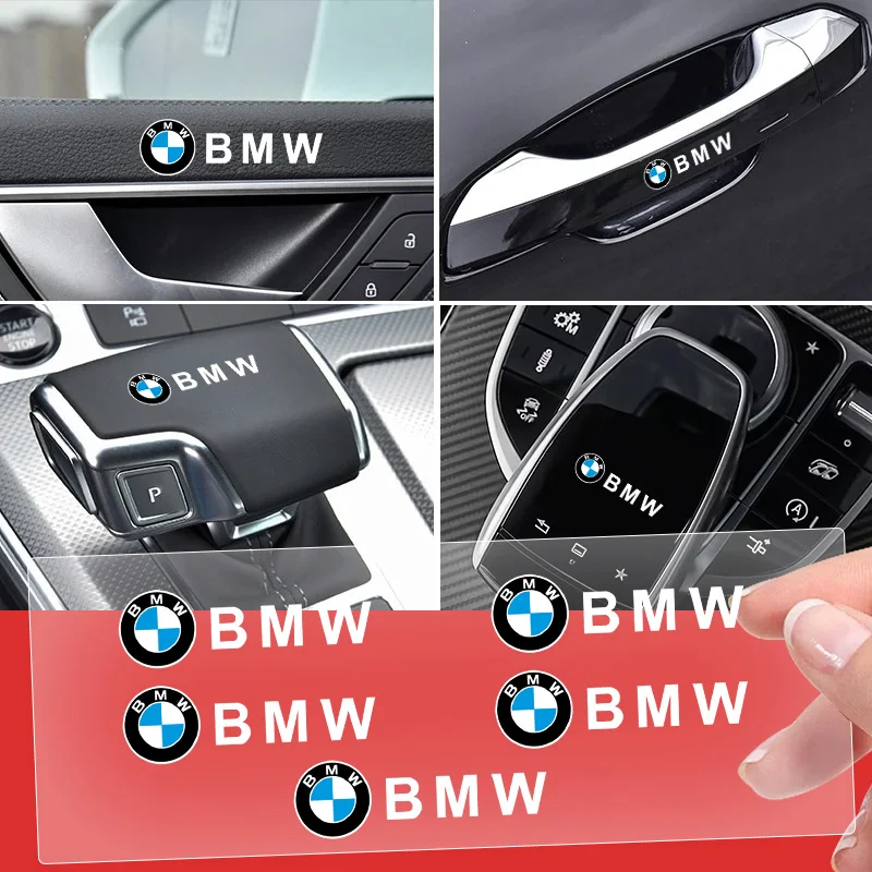 Adesivi decorativi impermeabili per interni auto BMW M Power X1 X3 X5 E39 E46 E60 E70 E90 F10 F15 F30 G20 G30 G60 - immagine 5