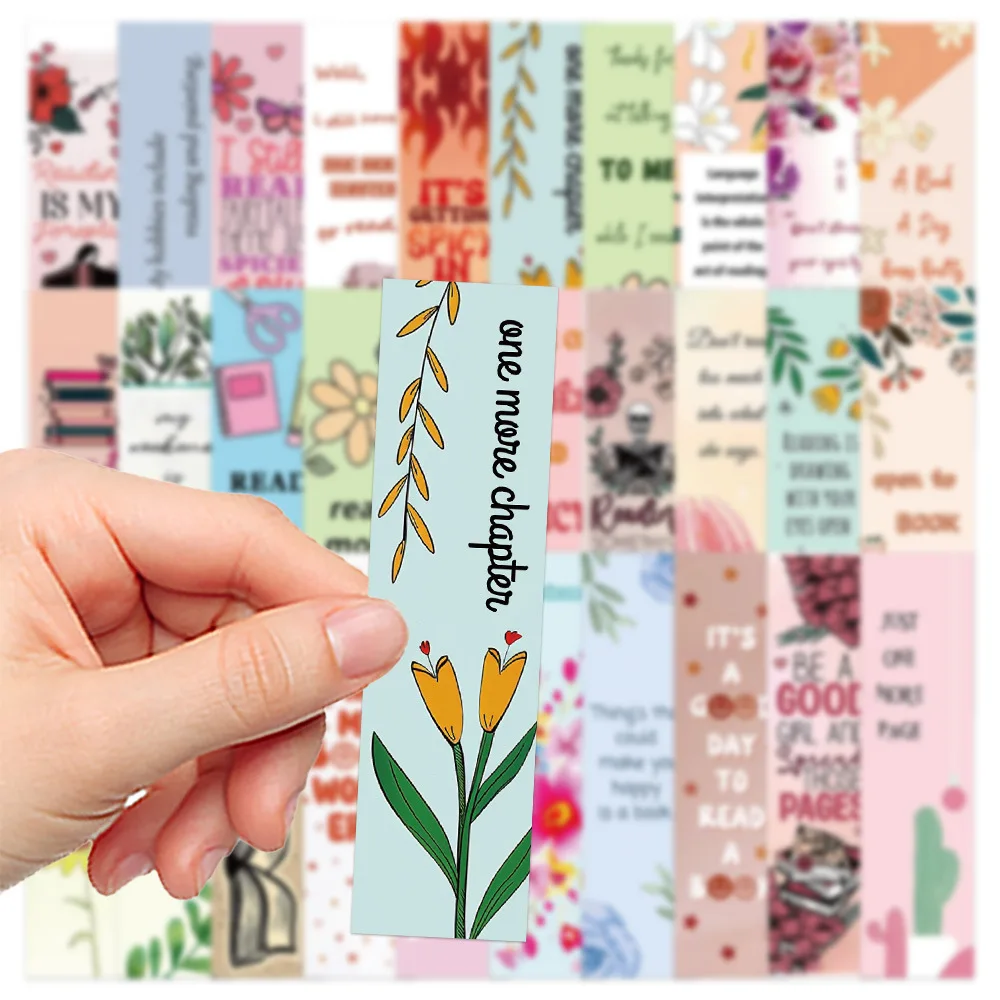 Paper Bookmark bookmark page holder bookmark holder 30 Pcs/Set Ins Skeleton Pink Reading Book Series Bright Starry Sky Book Holder Message Card Gift Stationery
