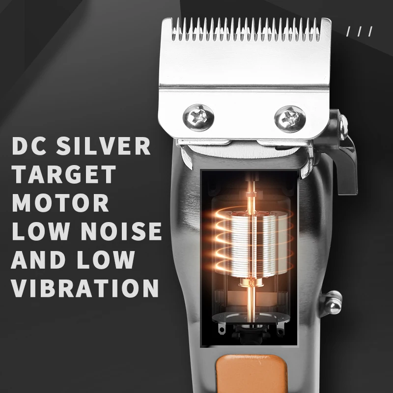 Kemei Cordless Electric Hair Trimmer Powerful Adjustable Hair Clipper Men Professional Hair Cutter Machine Rechargeable Haircut 3